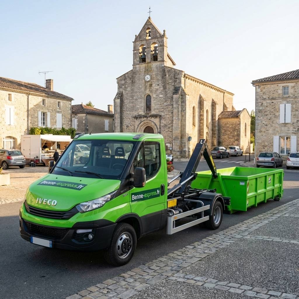 Location de Benne à Montussan – Service Rapide & Économique