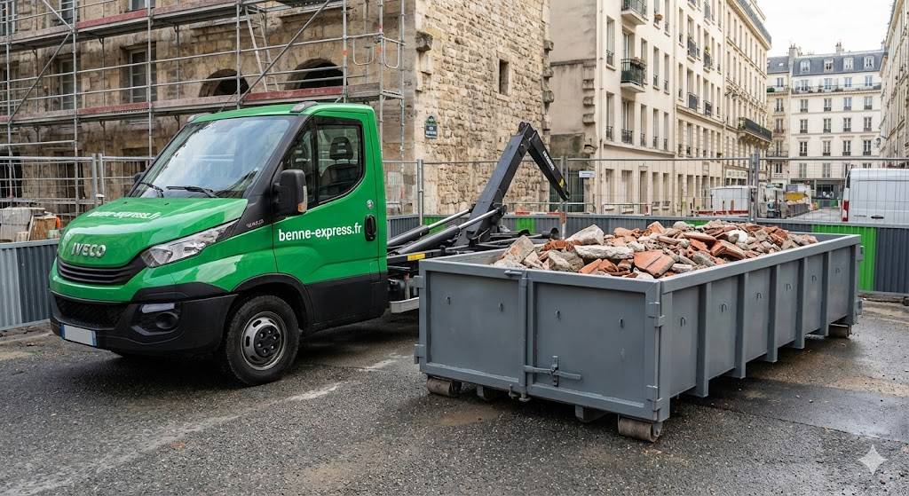Location Benne Déchets Inertes à Le Bouscat