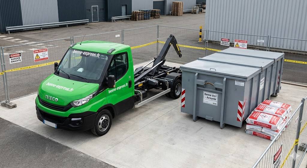 Location Benne Amiante (Fibrociment) à Saint-Jean-d'Illac