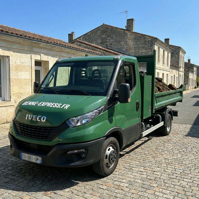 Location benne Terre et Remblais à Bruges - Image 1