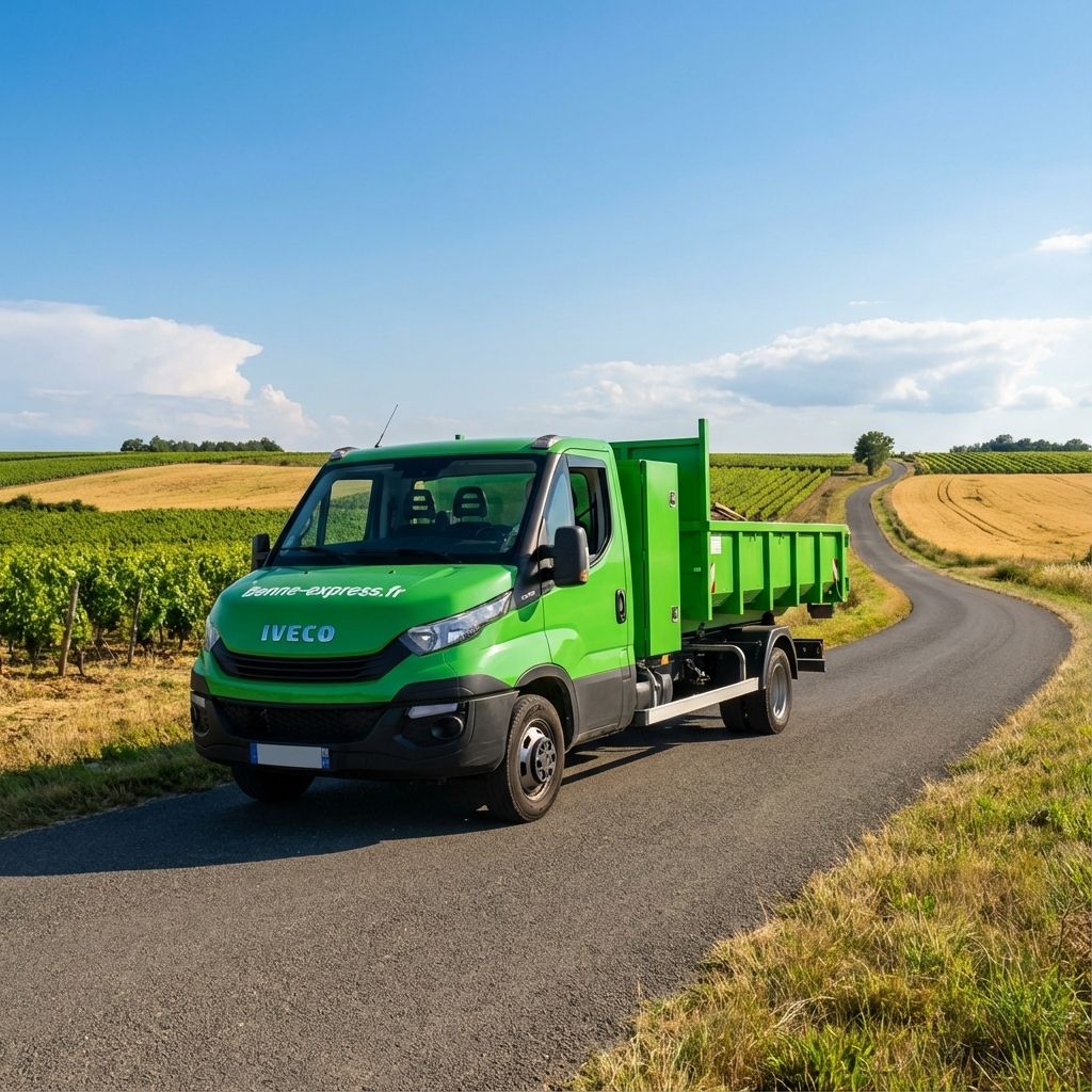 Location de benne à Aillas