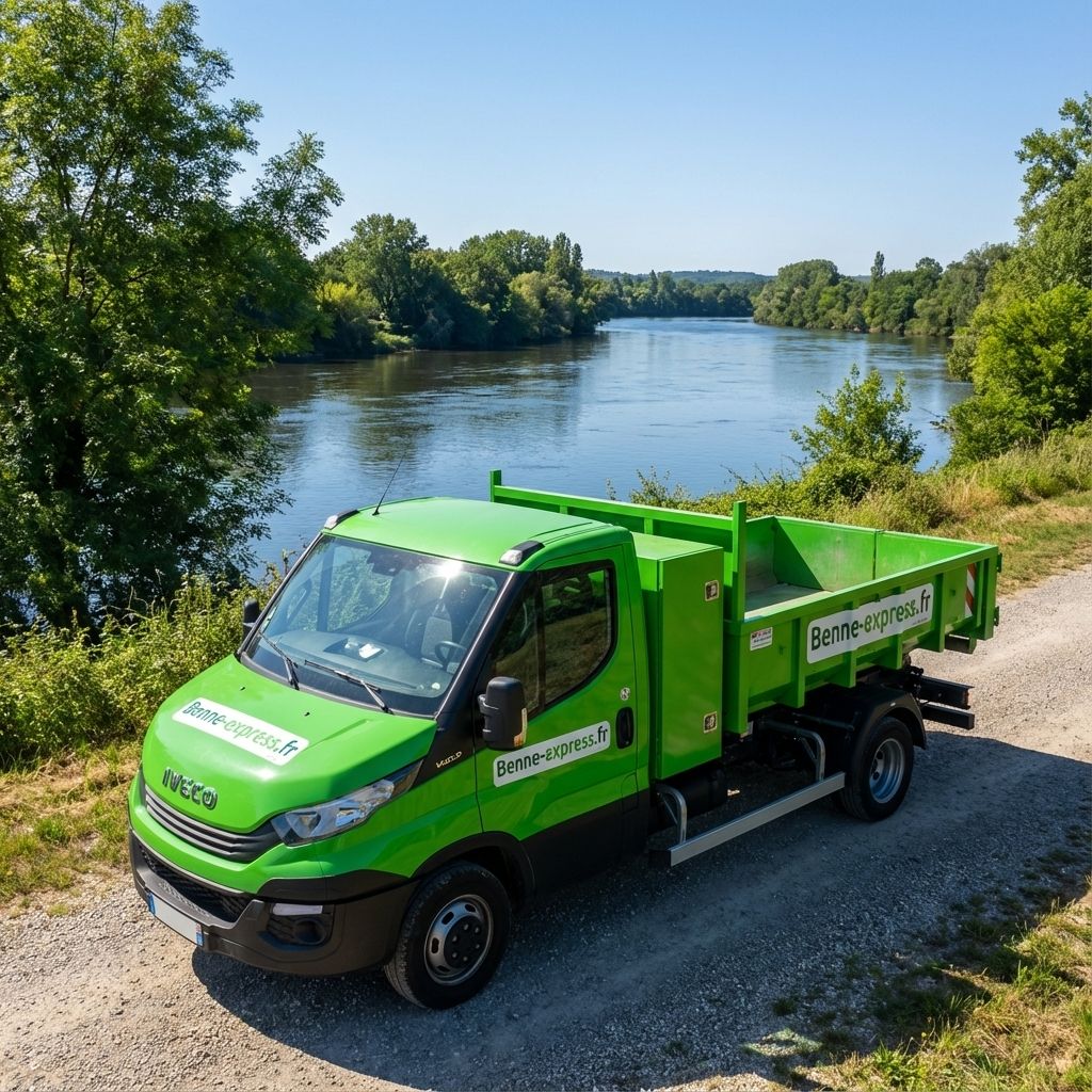Location de benne à Arveyres
