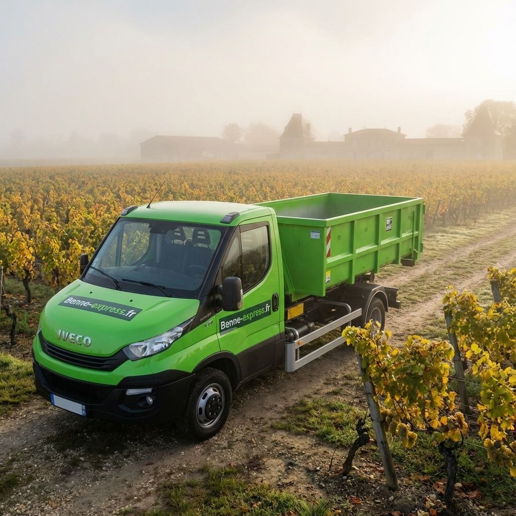 Location de benne à Bommes