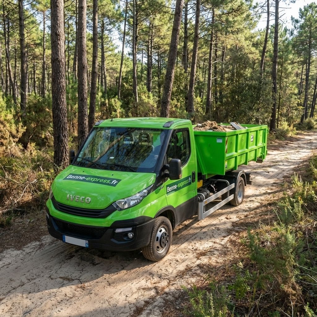 Location de benne à Bourideys