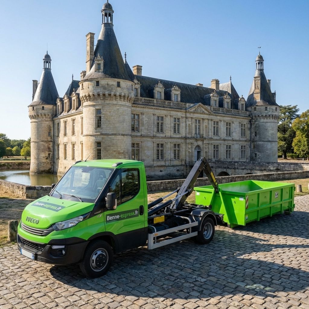 Location de benne à Cadillac-sur-Garonne