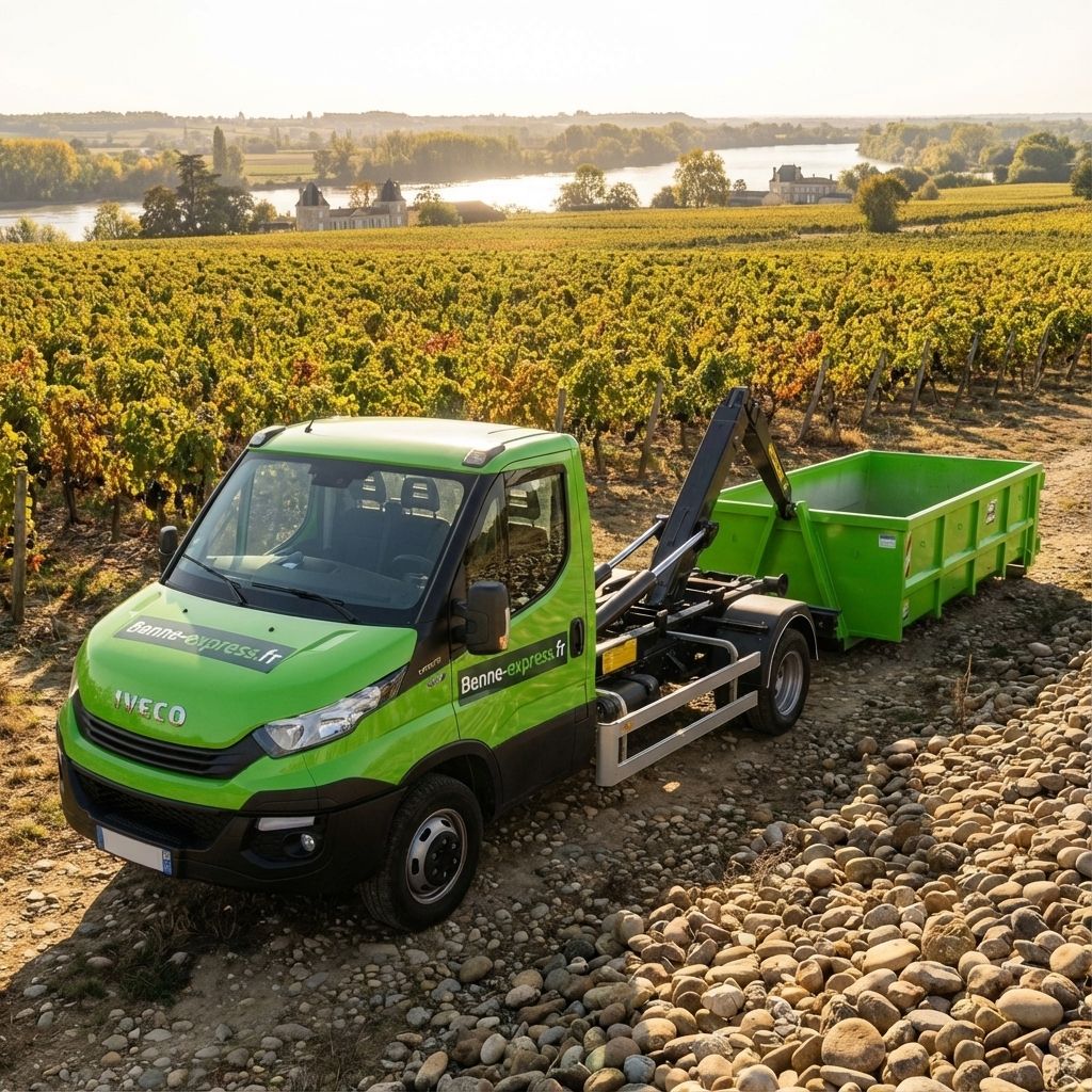 Location de benne à Cérons