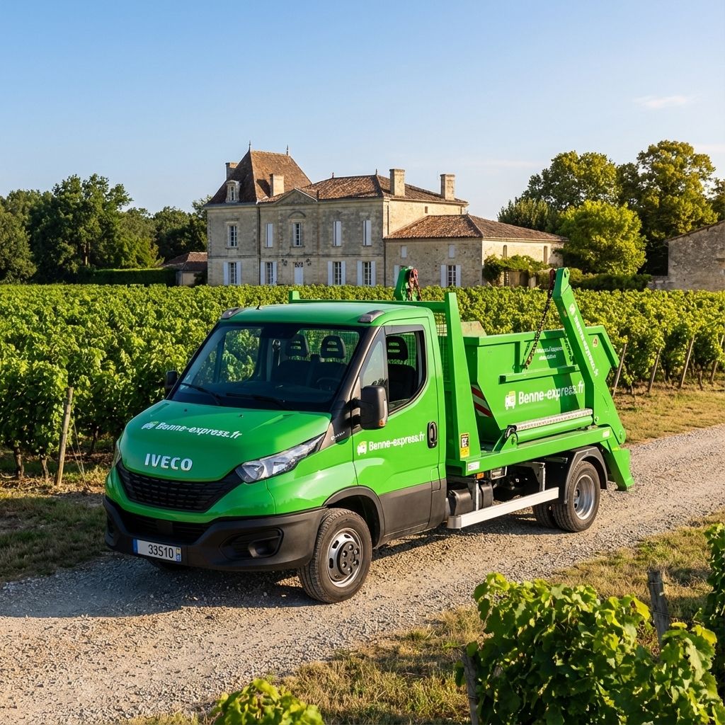 Location de benne à Léognan