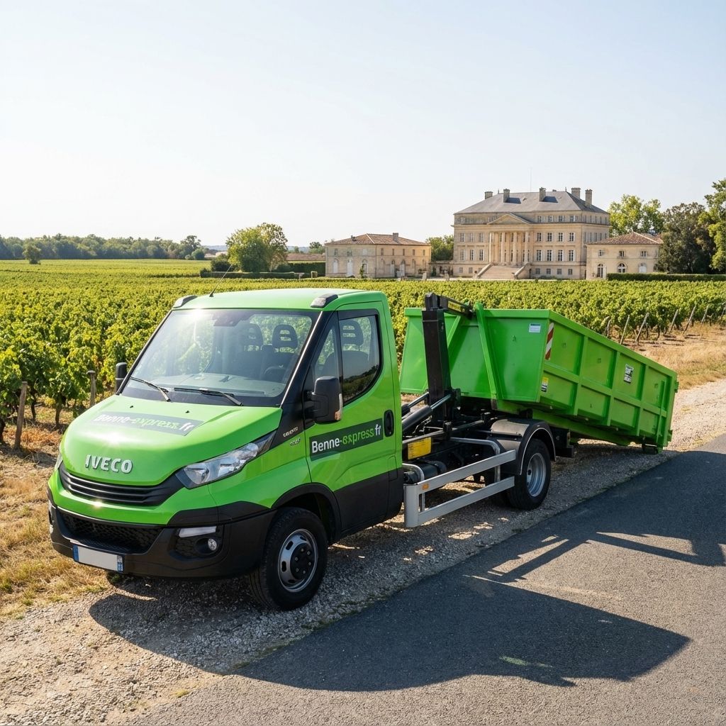 Location de benne à Margaux-Cantenac