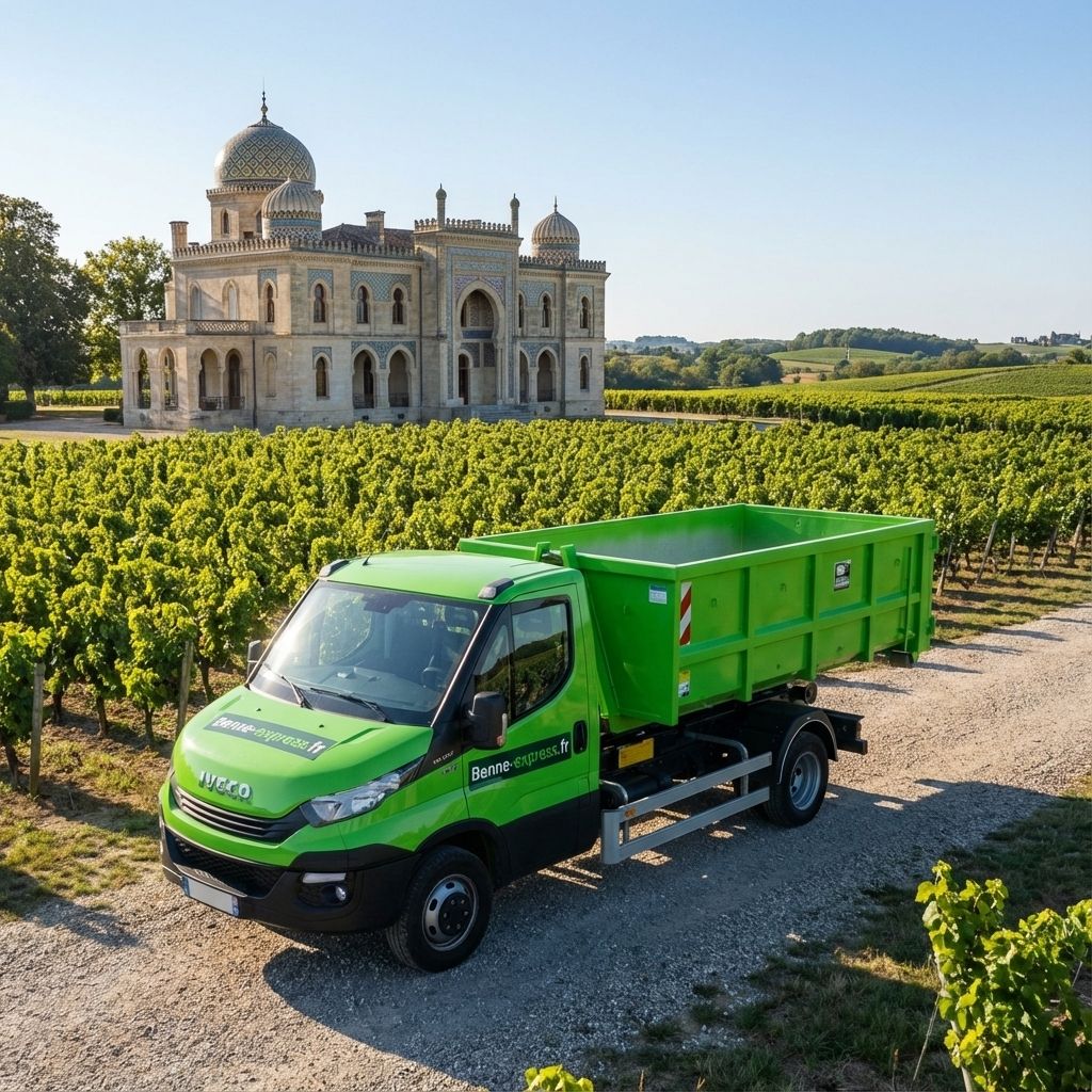 Location de benne à Saint-Estèphe