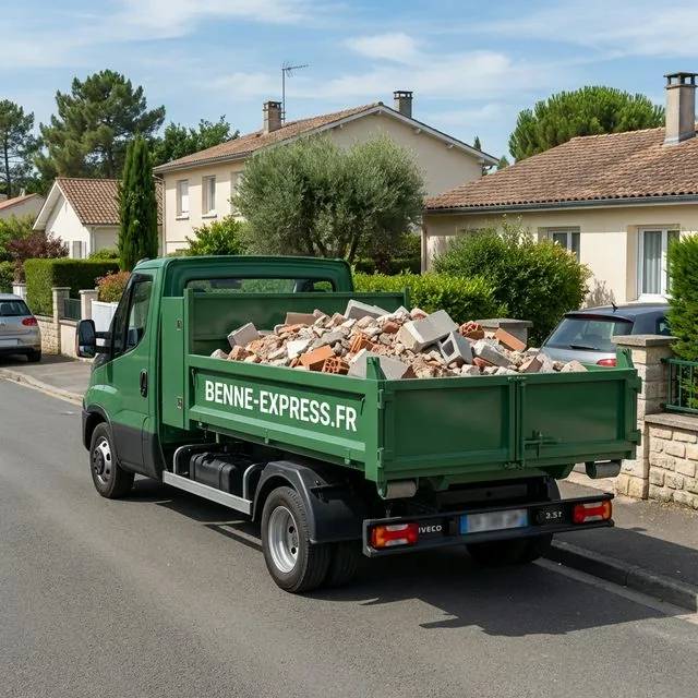 Benne Express en intervention à Blanquefort