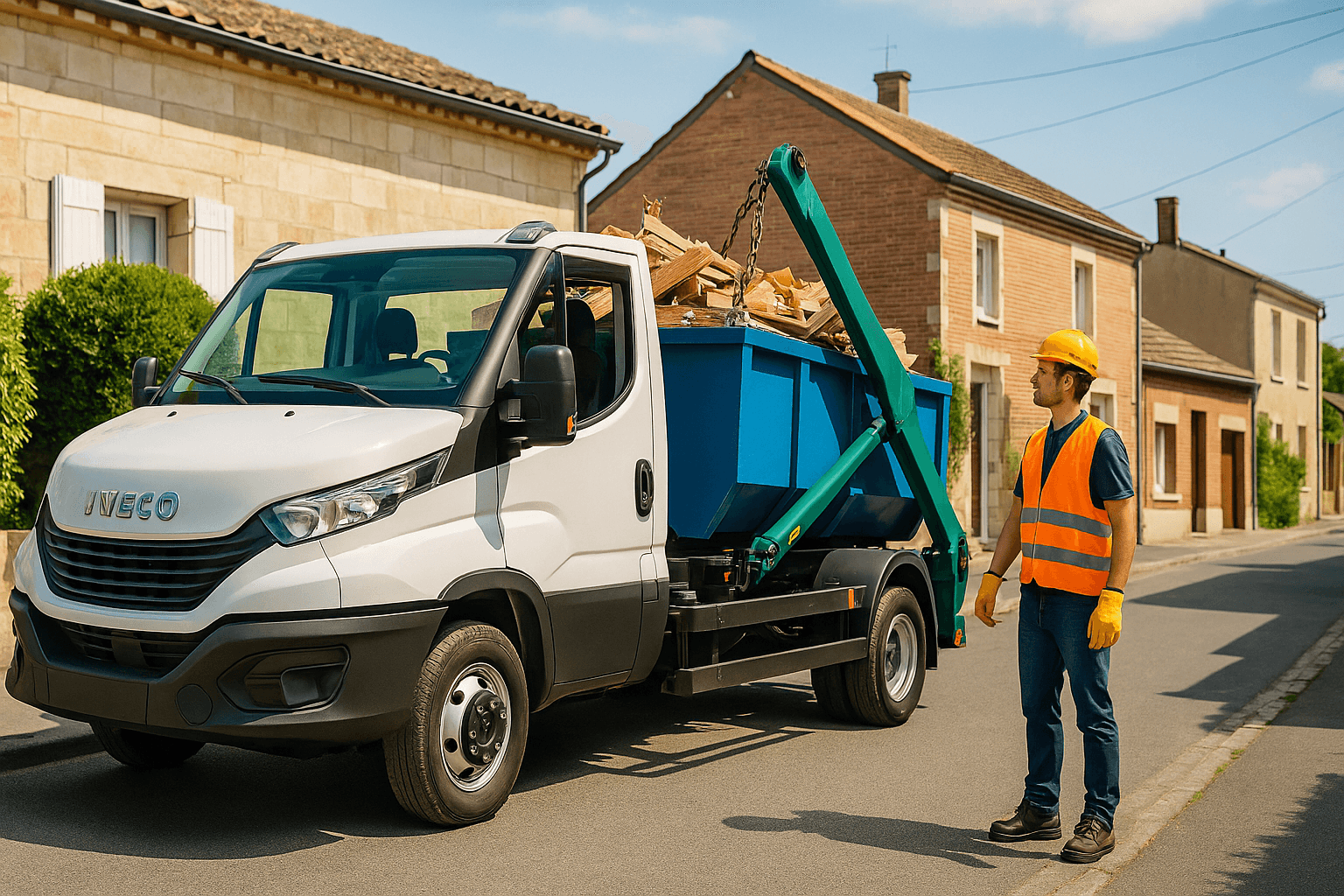 Location benne Déchets Inertes à Macau - Image 1