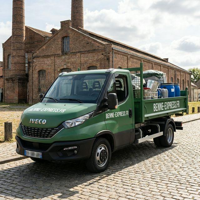 Location benne DIS (Déchets Dangereux) à Bruges - Image 1