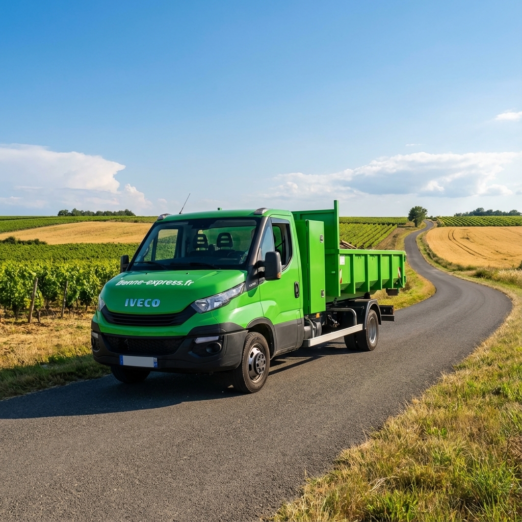 Location de benne à Aillas