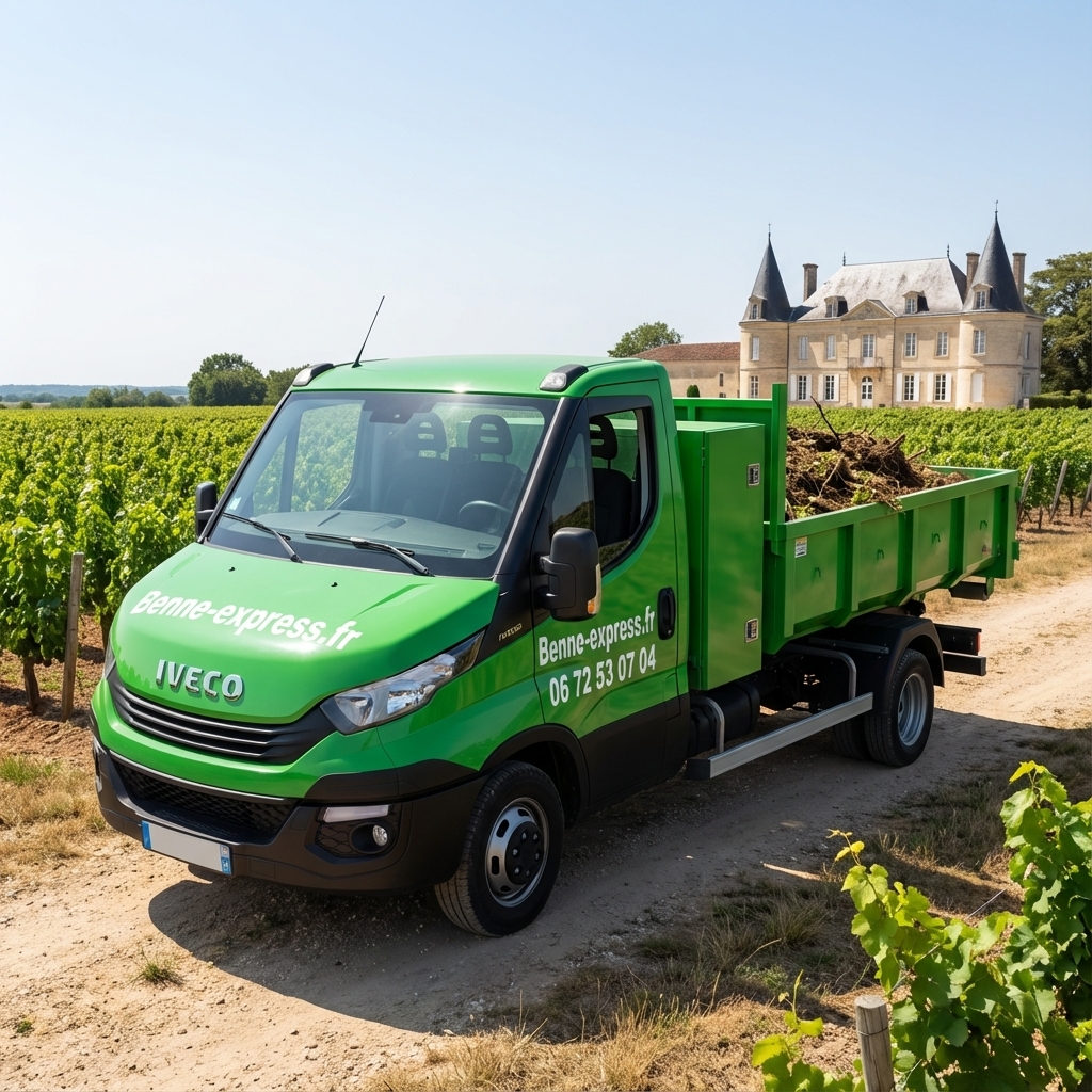 Location de benne à Baron