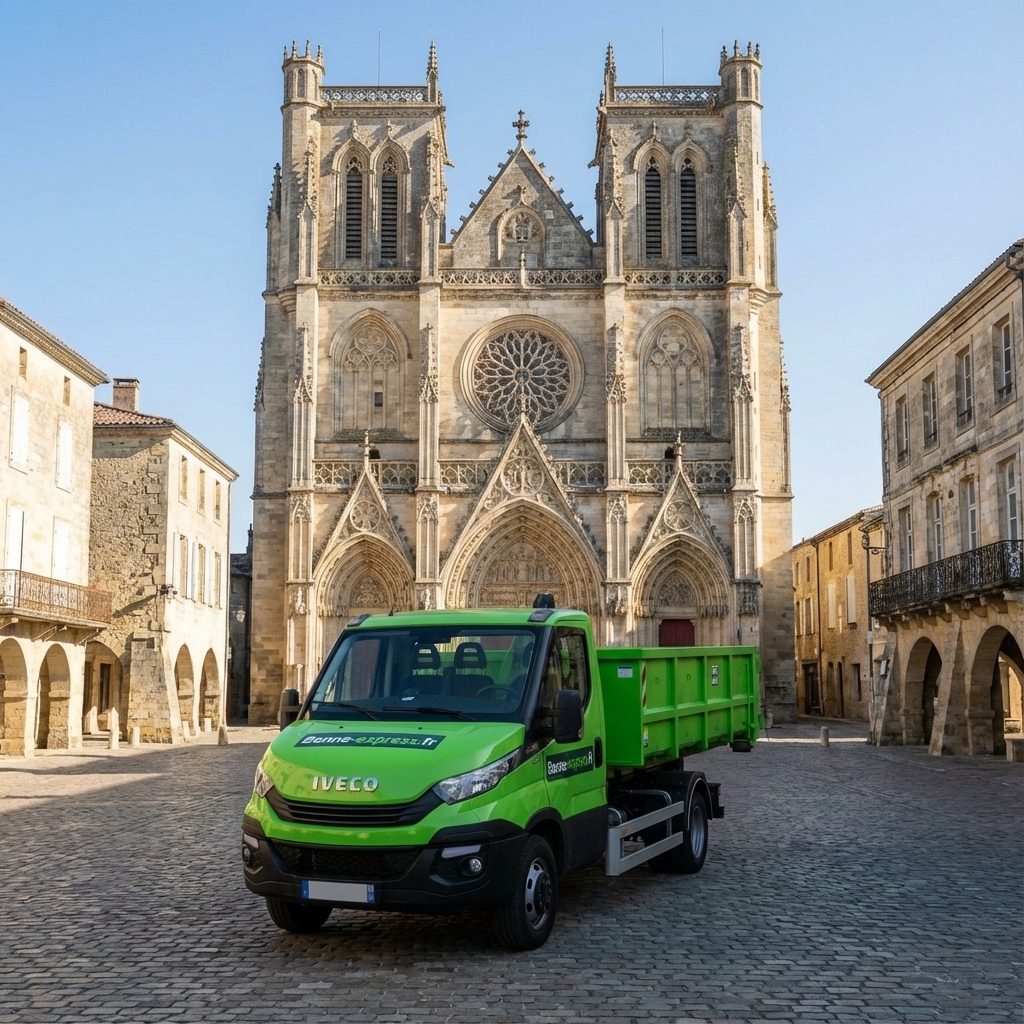 Location de benne à Bazas