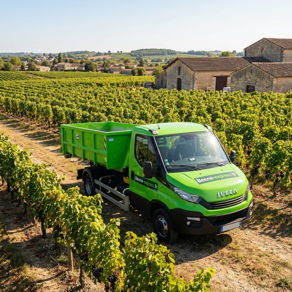 Location de benne à Berson