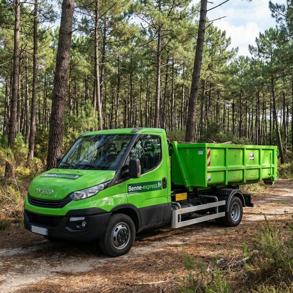 Location de benne à Brach