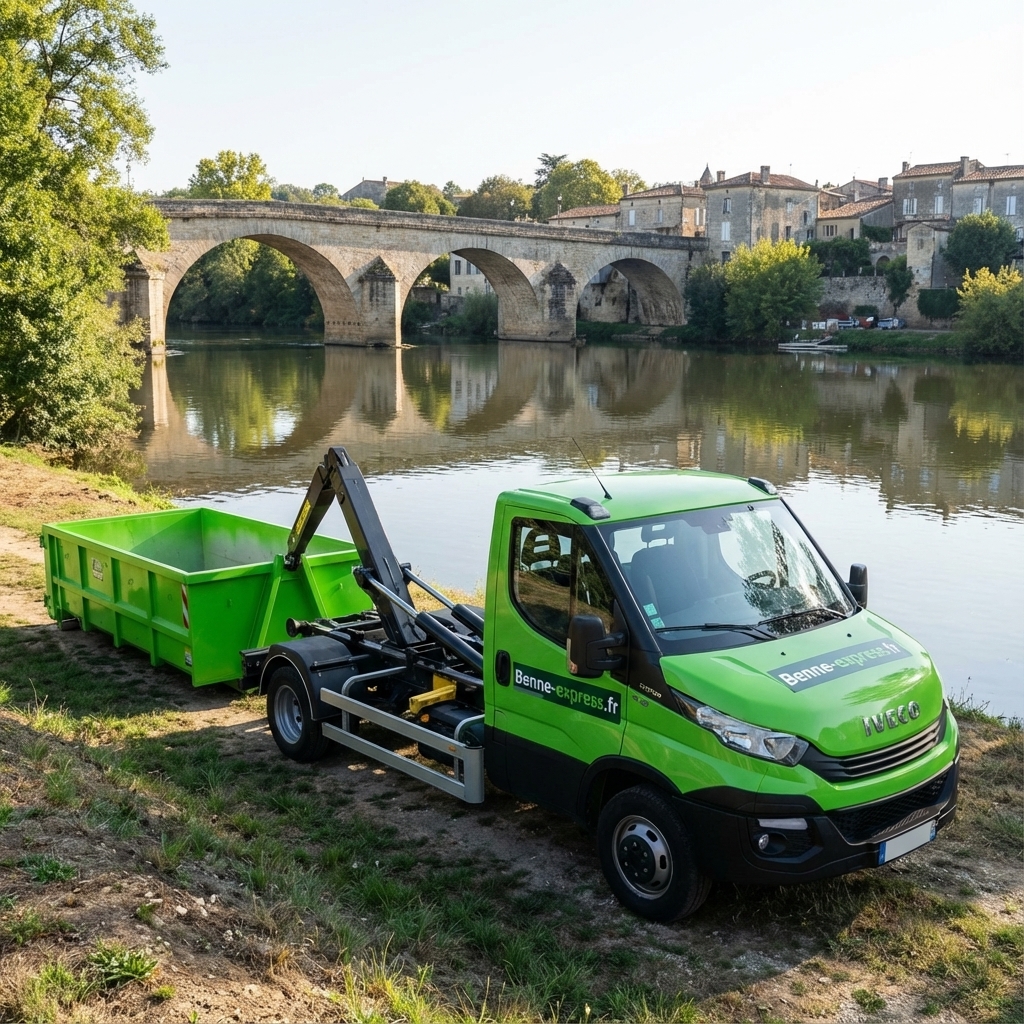 Location de benne à Castillon-la-Bataille