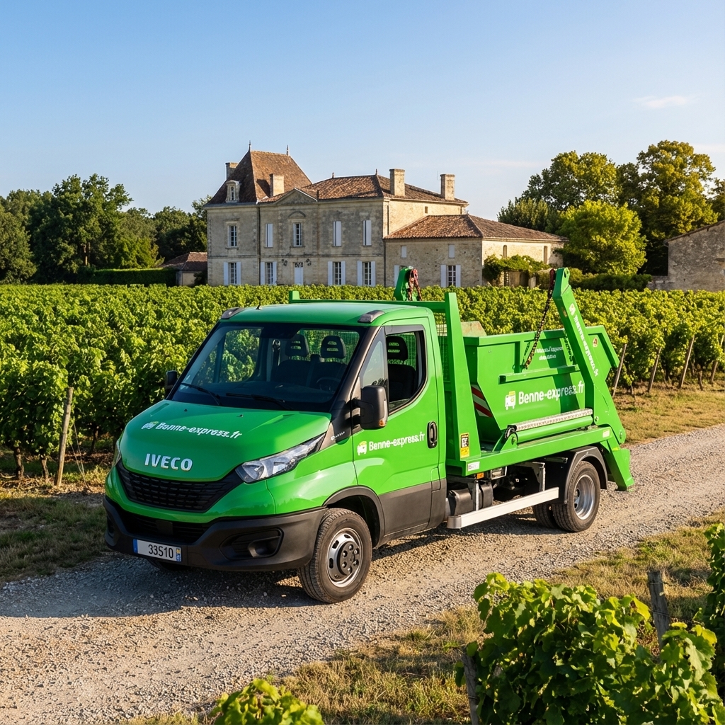 Location de benne à Léognan