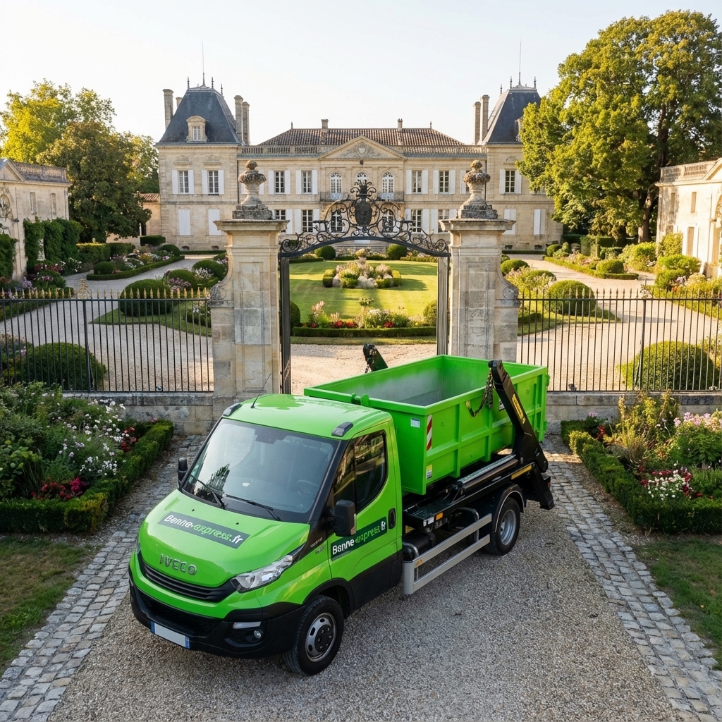 Location de benne à Saint-Julien-Beychevelle