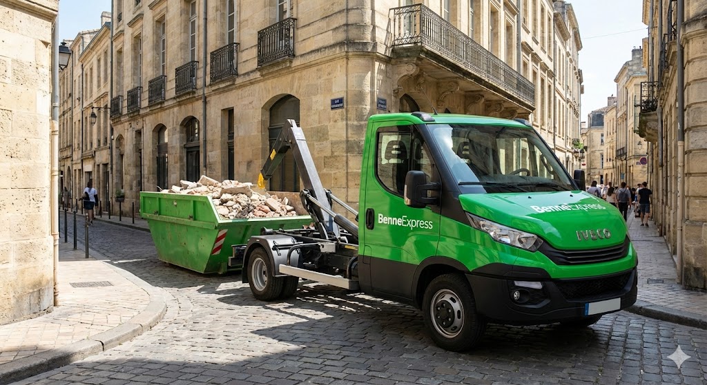 Pose de Bennes 3,5 Tonnes pour Gravats à Bordeaux : Guide Complet